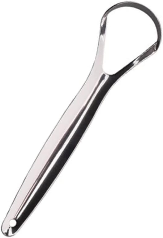 Tongue Scraper Stainless Steel, Tongue Cleaner, Fresh Breath Care Scraper, Great for Oral Care