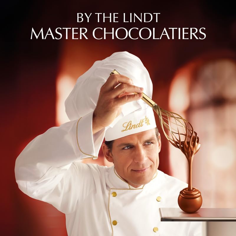 Lindt Lindor Milk Chocolate Truffles Box Large - Approx 26 balls, 337g - Chocolate Truffles with a Smooth Melting Filling - Gift Present or Sharing Box - Valentine's Day, Birthday, Congratulations