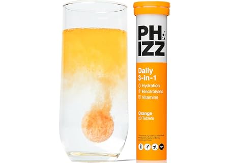 Phizz Hydration Vitamins Minerals Tablets | 20 Count