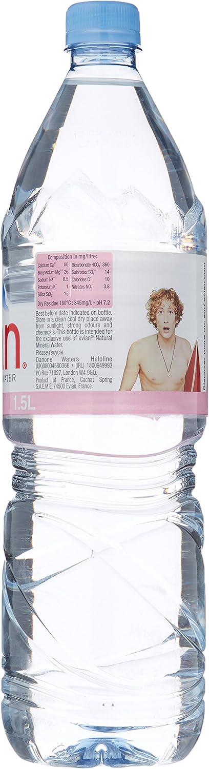 Evian Water | 6 x 1.5L