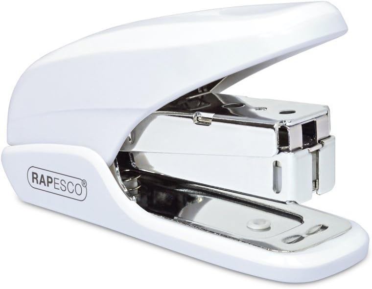 Rapesco 1310 Stapler X5-Mini Less Effort, White