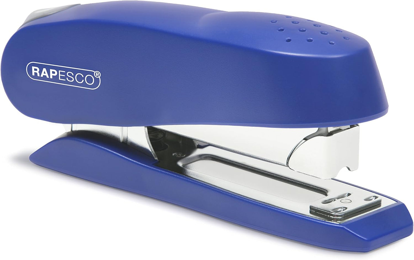 Rapesco 0237 Luna Front Loading Stapler, 50 Sheet Capacity, Blue