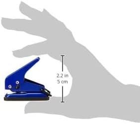 Rapesco PF15A001 Single Hole Punch, 8 Sheet Capacity, Assorted Colours