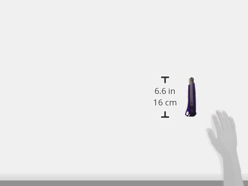 Rapesco RCK002A1 Snap-Off Blade Cutting Cutter 18 mm, Purple or Blue