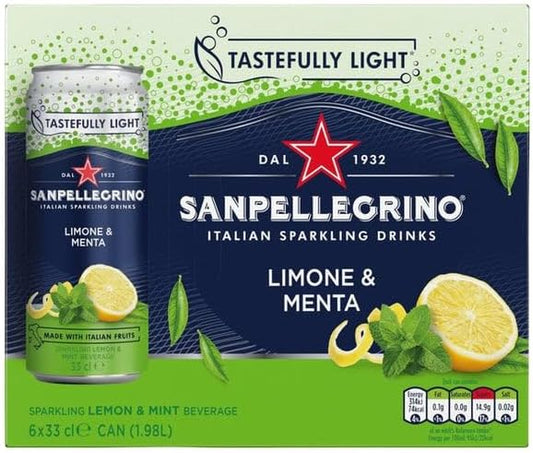 San Pellegrino Lemon & Mint | 12 x 330ml