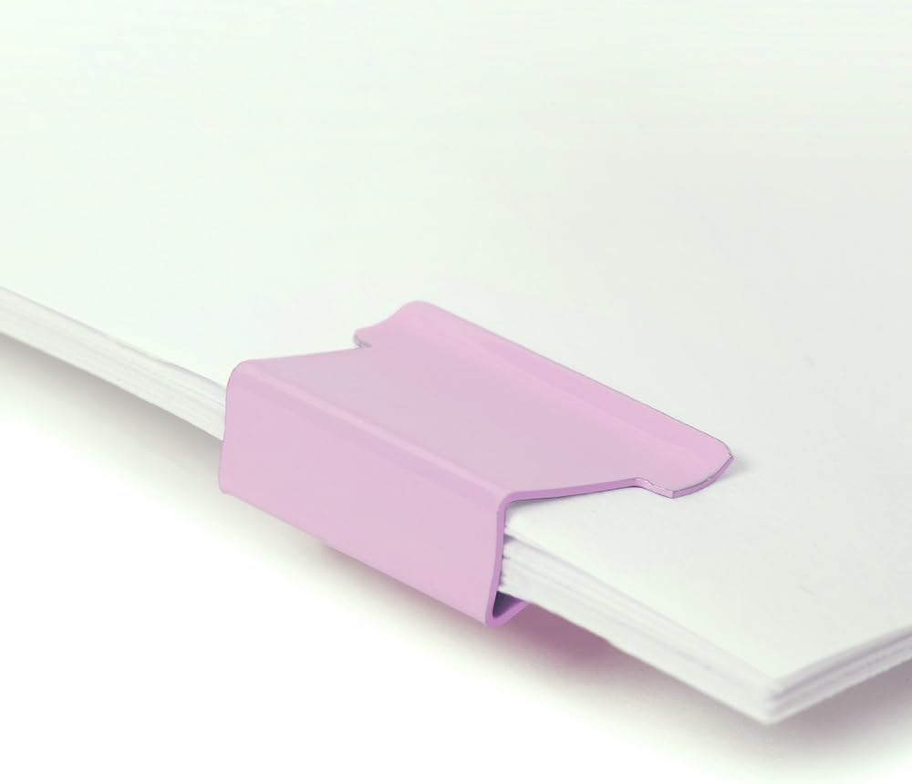 Rapesco 1312 Supaclip 40 Refill Clips, Candy Pink, Pack of 100