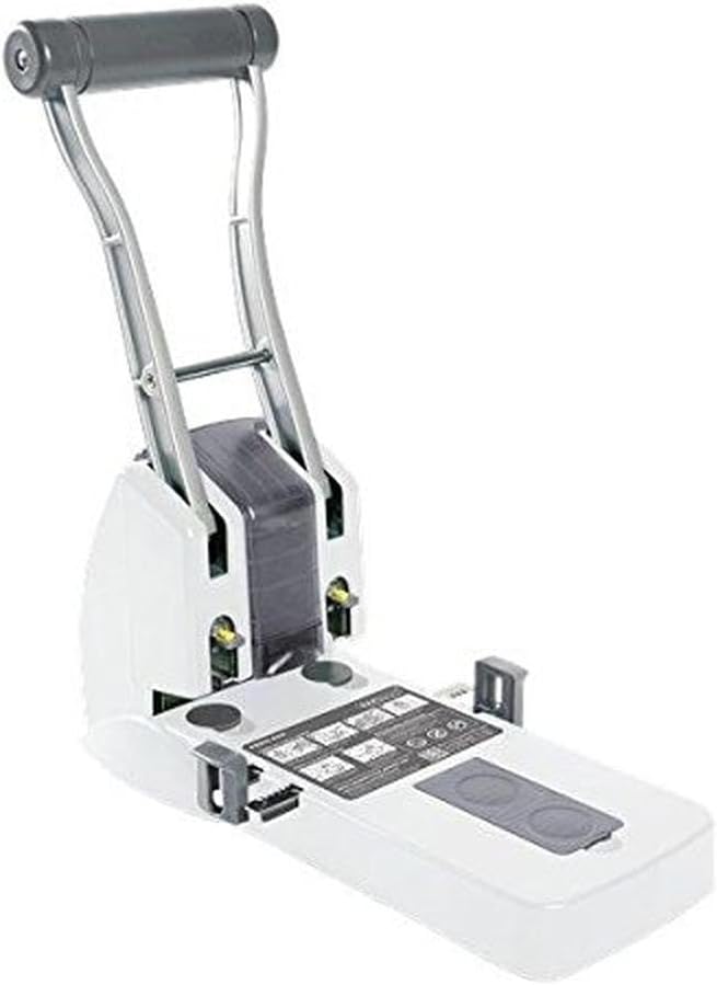 Rapesco 1405 ECO P2200 High Capacity/Heavy Duty Punch, 150 Sheet Capacity, Soft White