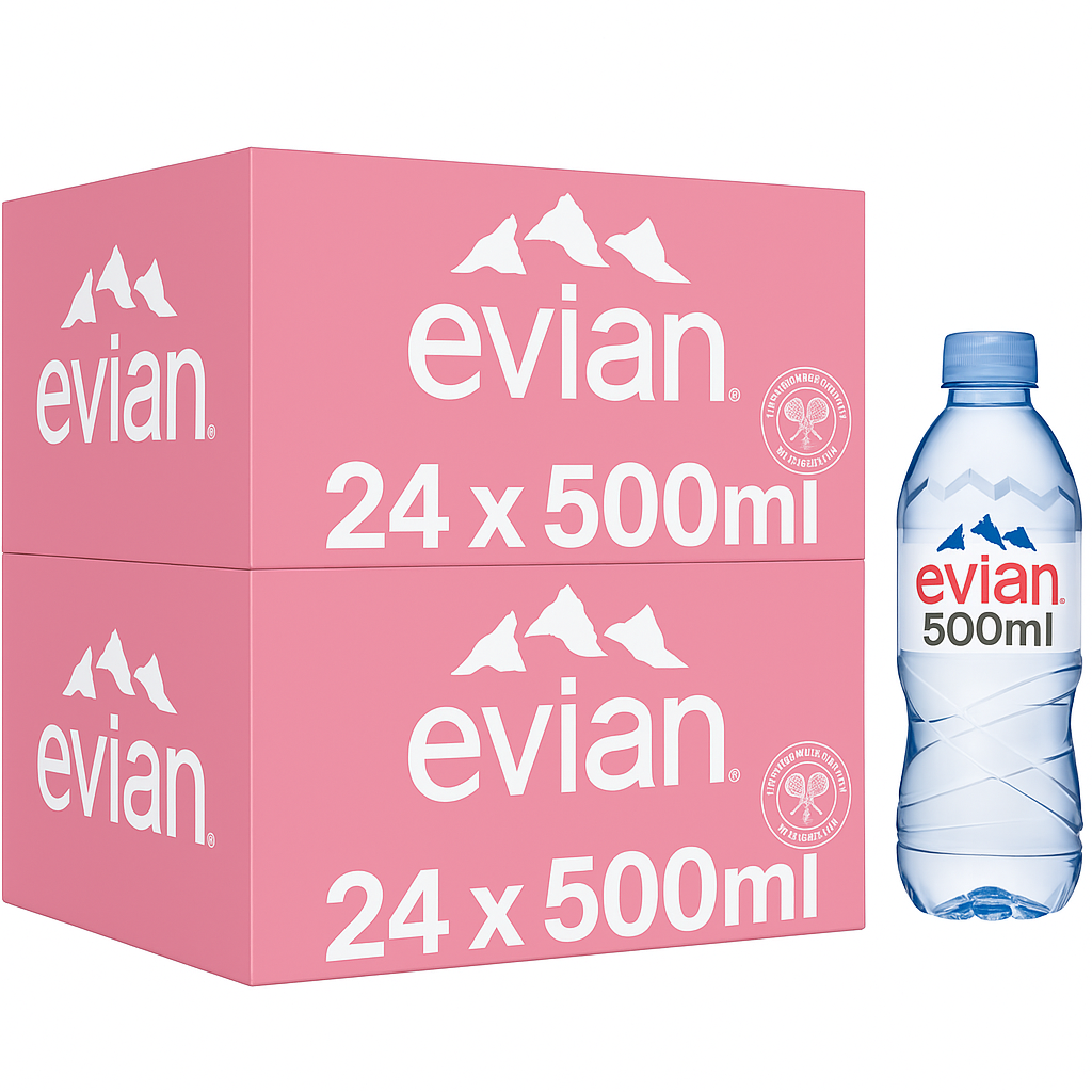 Evian Mineral Water | 48 x 500ML