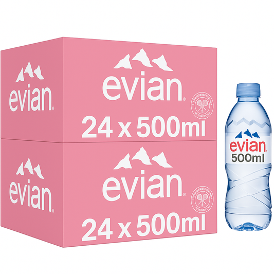 Evian Mineral Water | 48 x 500ML