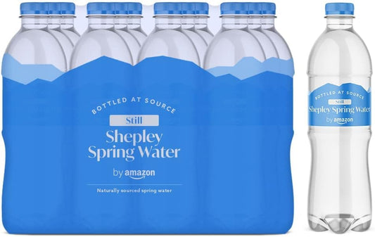 by Amazon Still Spring Water, 500 ml (Pack of 12), 6000 ml