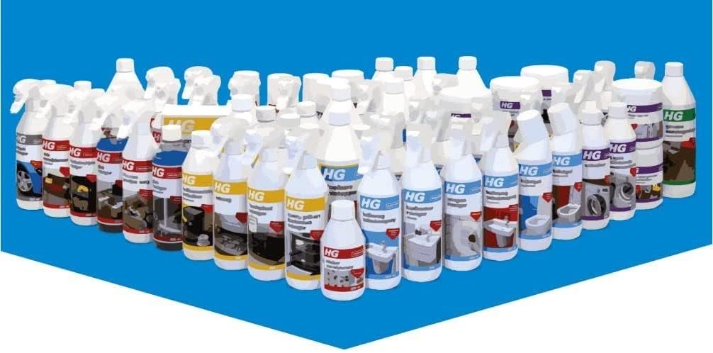 HG Drain and Plug Hair Unblocker, Removes Hair from Showers, Baths, Sinks & Plug Holes, Unblocks Blocked Bathroom Pipes & Drains Quickly & Easily (200 ml + 250 ml) - 667045106