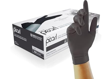 Unigloves Powder Disposable Nitrile Gloves