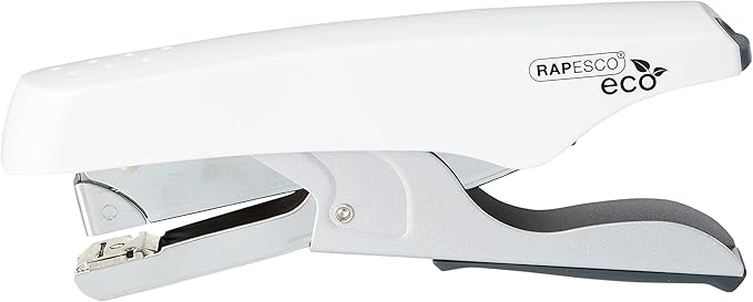 Rapesco 1398 ECO Whale Plier, 45 Sheet Capacity, Soft White