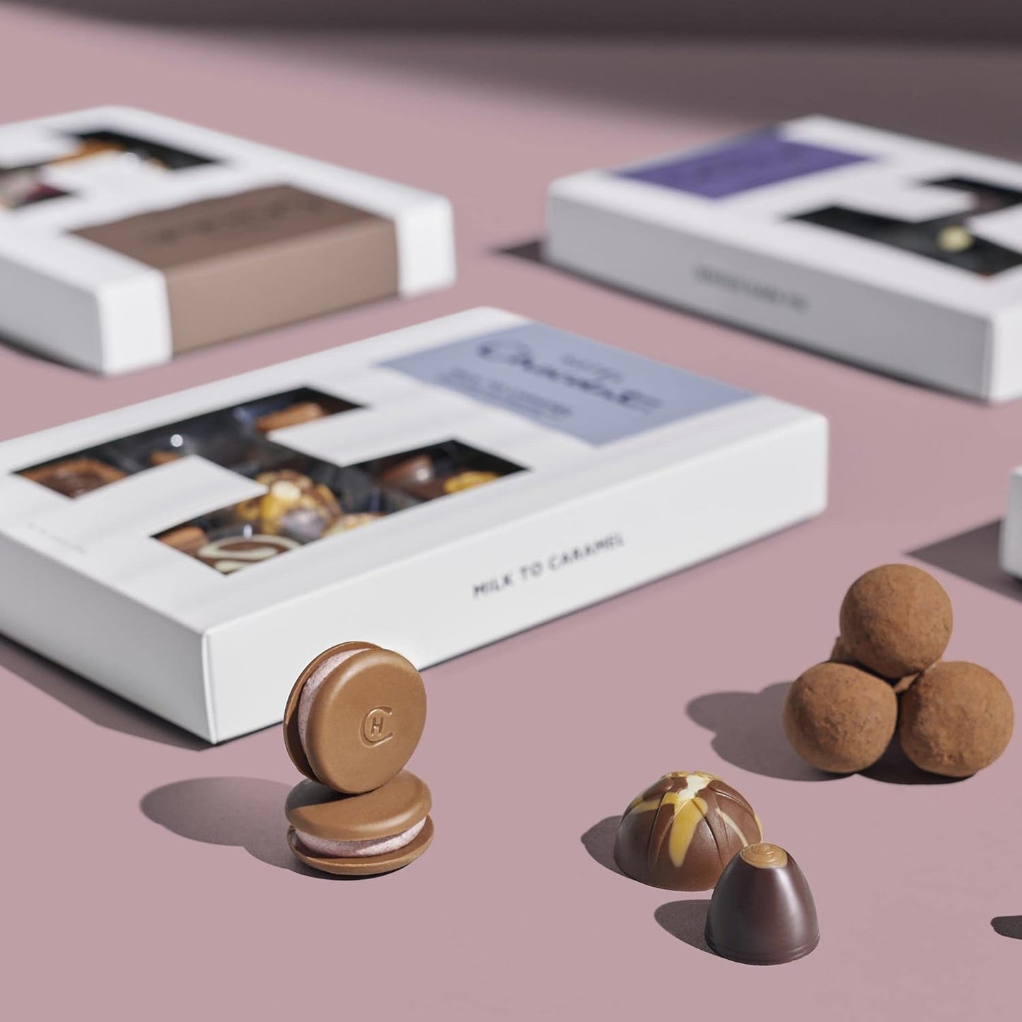 Hotel Chocolat Everything H-box - 14 Milk, White And Dark Chocolates, 185g - Chocolate Gifts For Birthday, Thank You, Congratulations, Anniversary