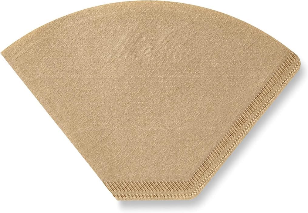 Melitta Original Coffee Filters, 80 per Box, Size 1x4, For Filter Coffee Machines, Natural Brown