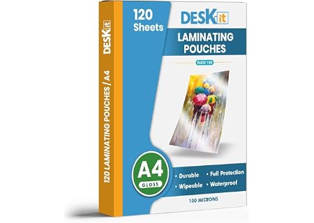 Deskit Pack 120 Laminating Pouches