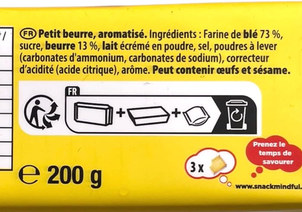 LU Le Veritable Petit Beurre Biscuits 200g