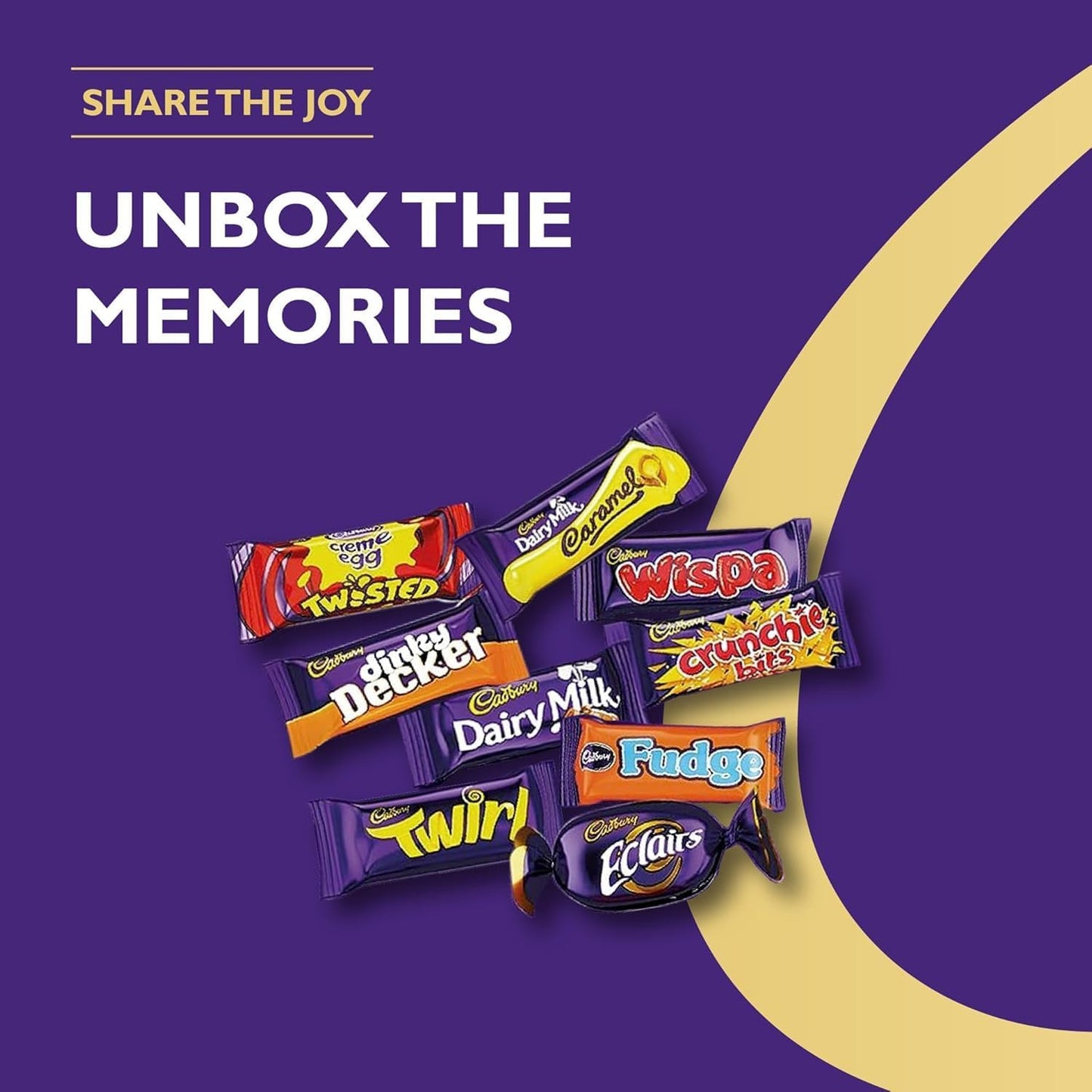 Cadbury Heroes Chocolate Bulk Share Box, Assorted Mini-Size Milk Chocolate Bars, 2 kg (Pack of 1)
