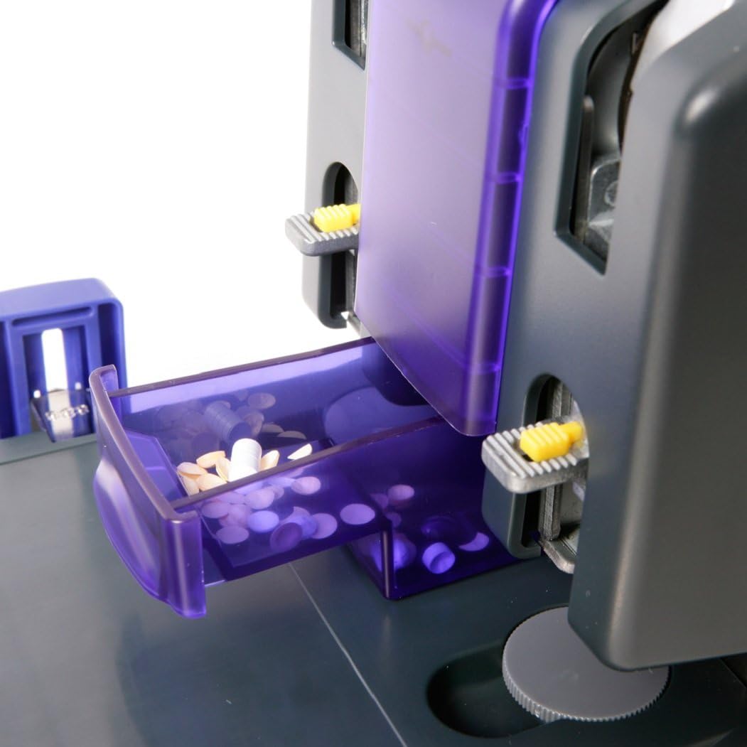 Rapesco PF220AP1 ECO P2200 Heavy Duty 2-Hole Punch, 150 Sheet Capacity, Black/Purple
