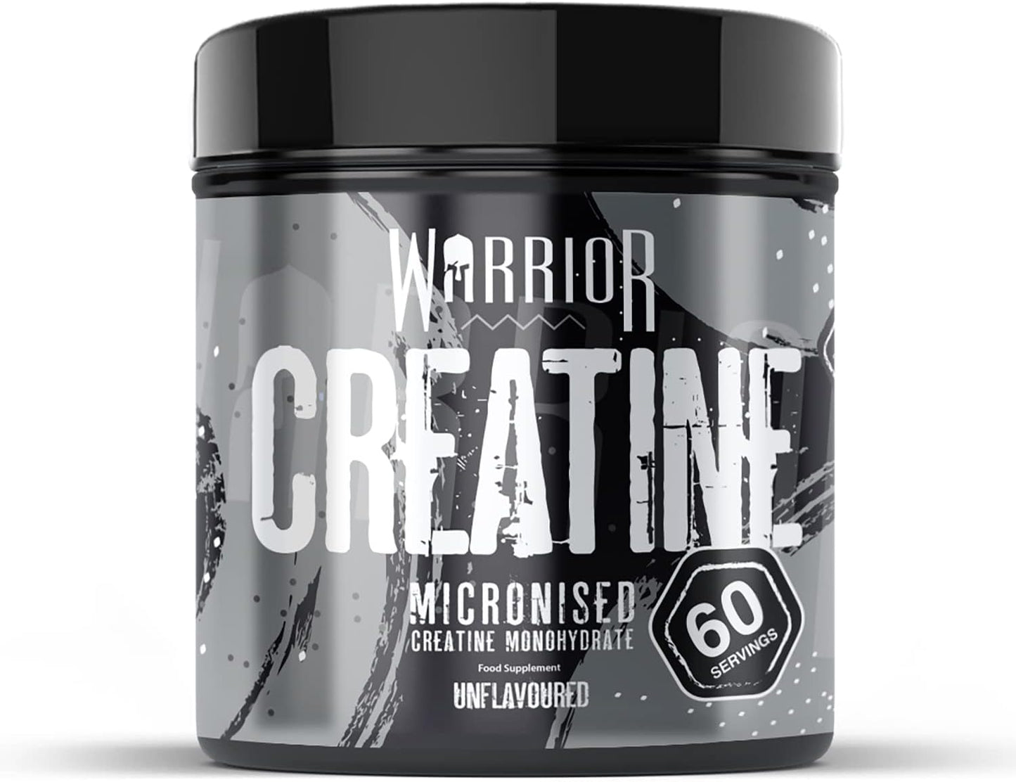 Warrior Creatine Monohydrate Powder – Micronised for Easy Mixing and Consumption – Proven to Improve Physical Performance / Recovery, 5g Servings (Unflavoured, 300g)