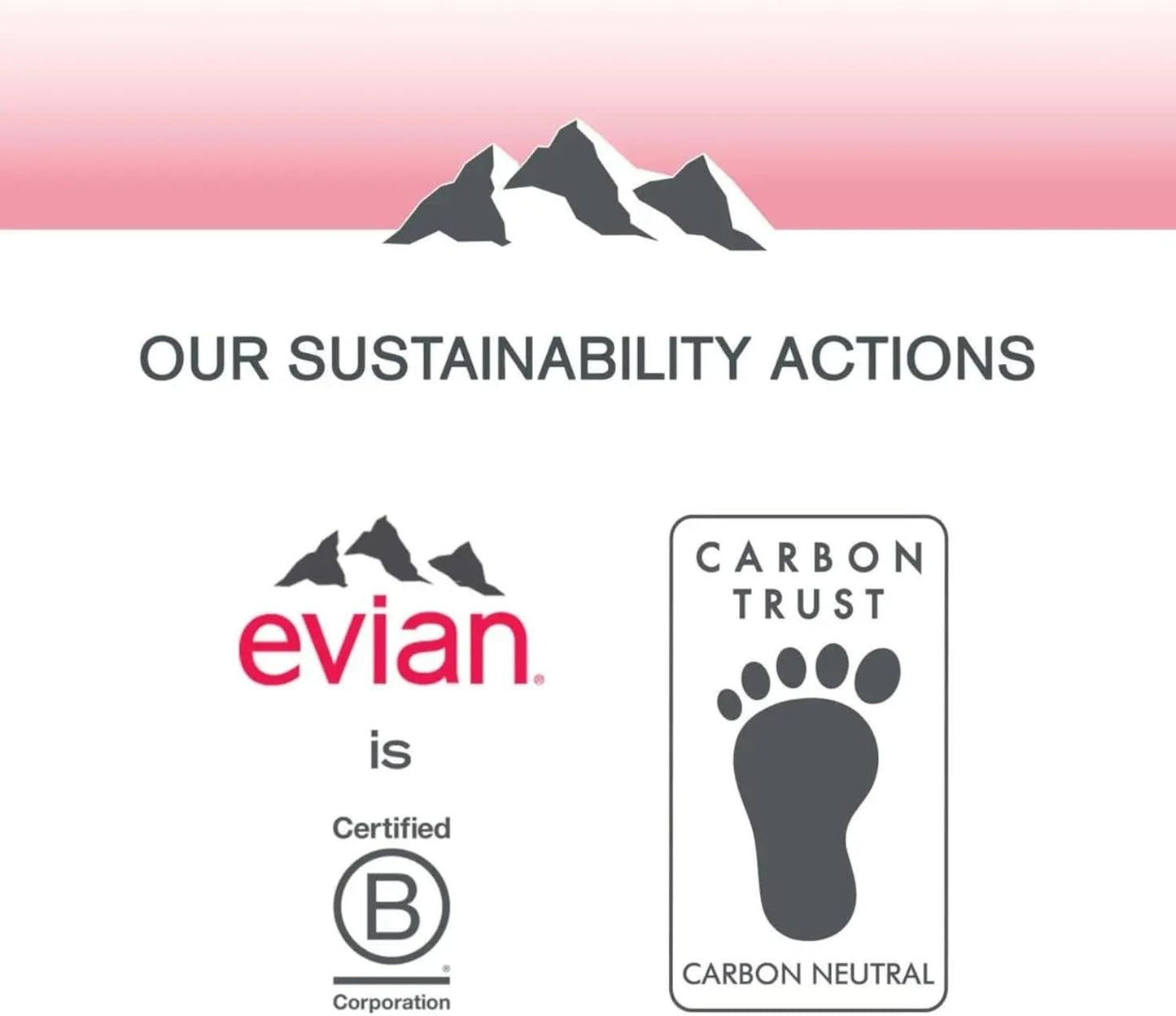 Evian Still Mineral Water, 12 x 1 Litre