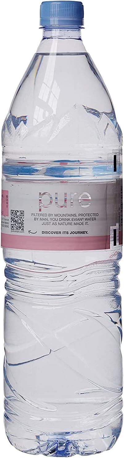 Eviaan 1.5L Water Bottle Pack of 8