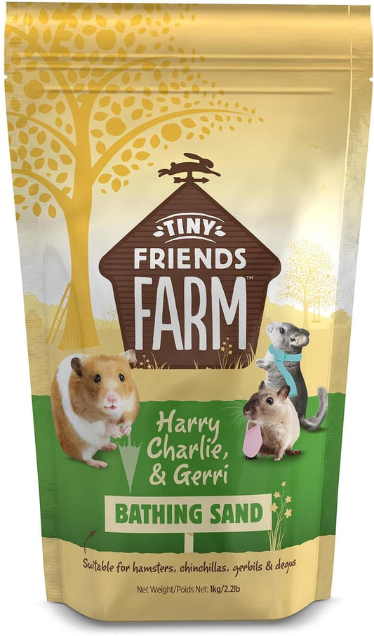 Supreme Petfoods Chinchilla Bathing Sand, 1 kg