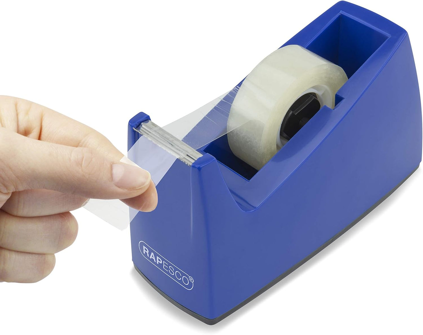 Rapesco 0774 300 Tape Dispenser for Small Core Tape, Tape Not Included, Blue
