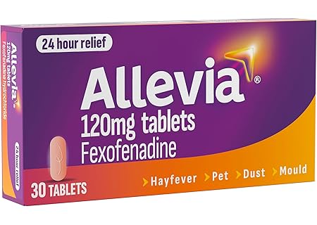 Allevia 120 Tablets Fexofenadine Prescription