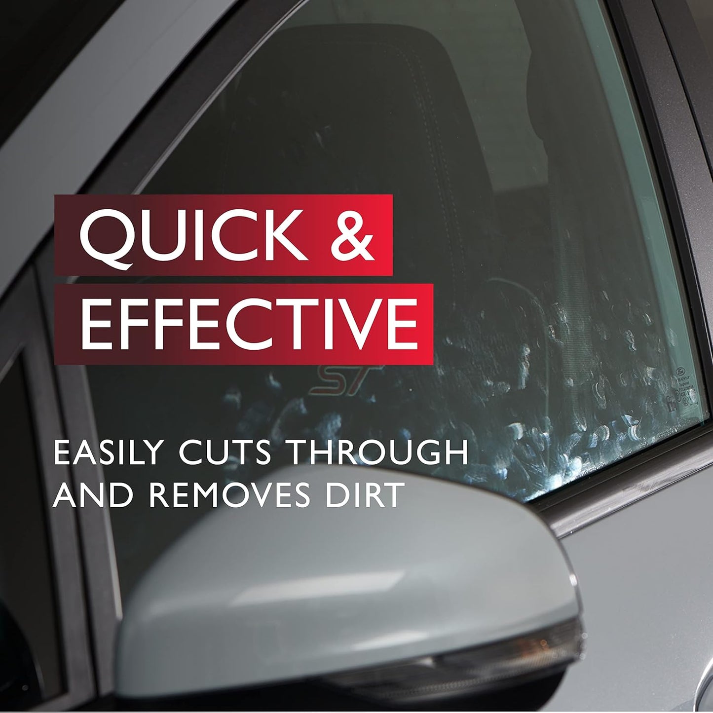 Autoglym Fast Glass, 500ml - Car Window Cleaner for Windscreen, Windshield, Window Cleaning, Mirrors and More