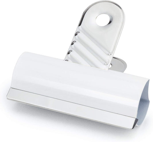 Rapesco 1504 70 mm Letter Clips, White, Pack of 10
