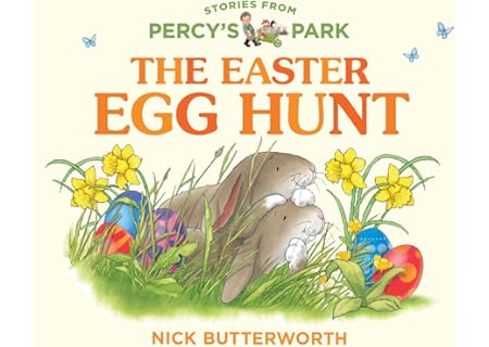 Easter Egg Hunt illustrated toddlers