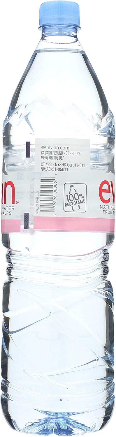 Evian 1.5 LTR (Pack of 12)
