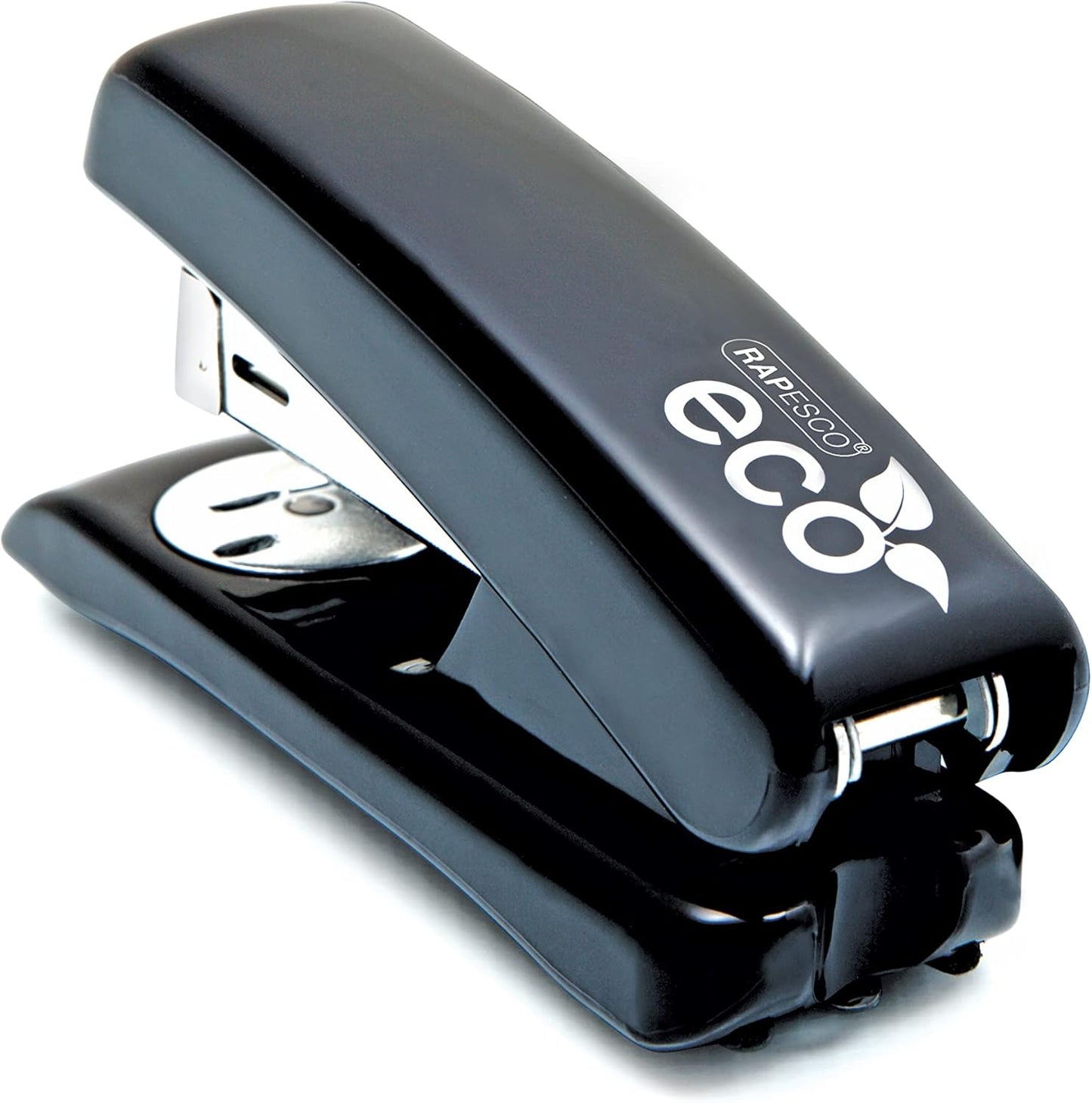 Rapesco 1084 ECO Compact Stapler, 20 Sheet Capacity, Black