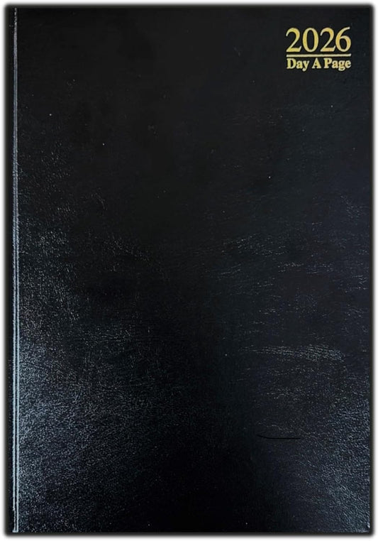 A5 Daily Diary – Black