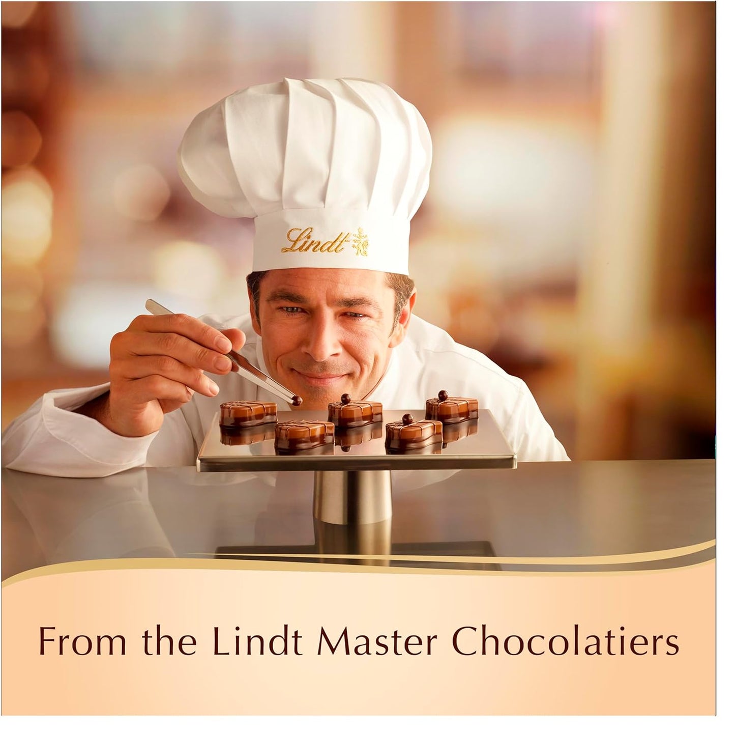 Lindt Creation Dessert - 21 Assorted Fine Dark, Milk and White Chocolate Box Medium, 173g - Gift Present or Sharing Box - Valentine's Day, Birthday, Celebrations, Congratulations