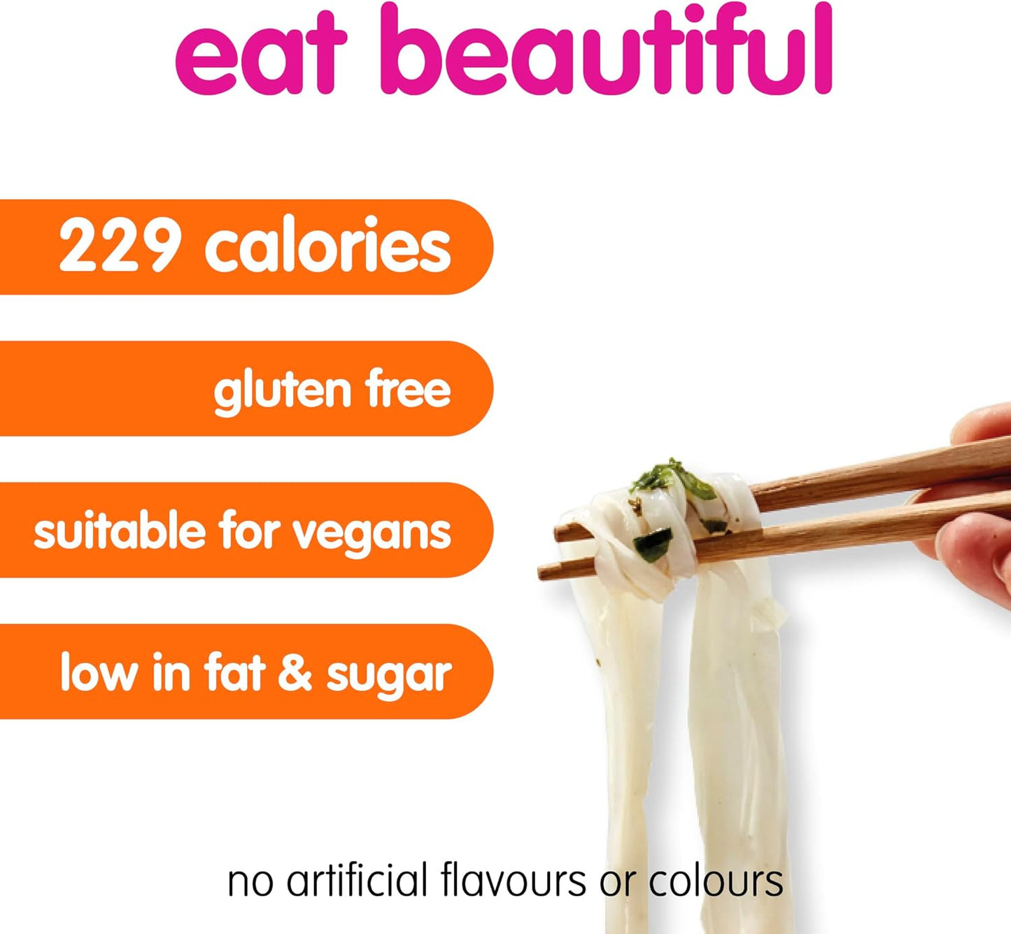 itsu Satay Flavour Rice Noodles | Pack of 6