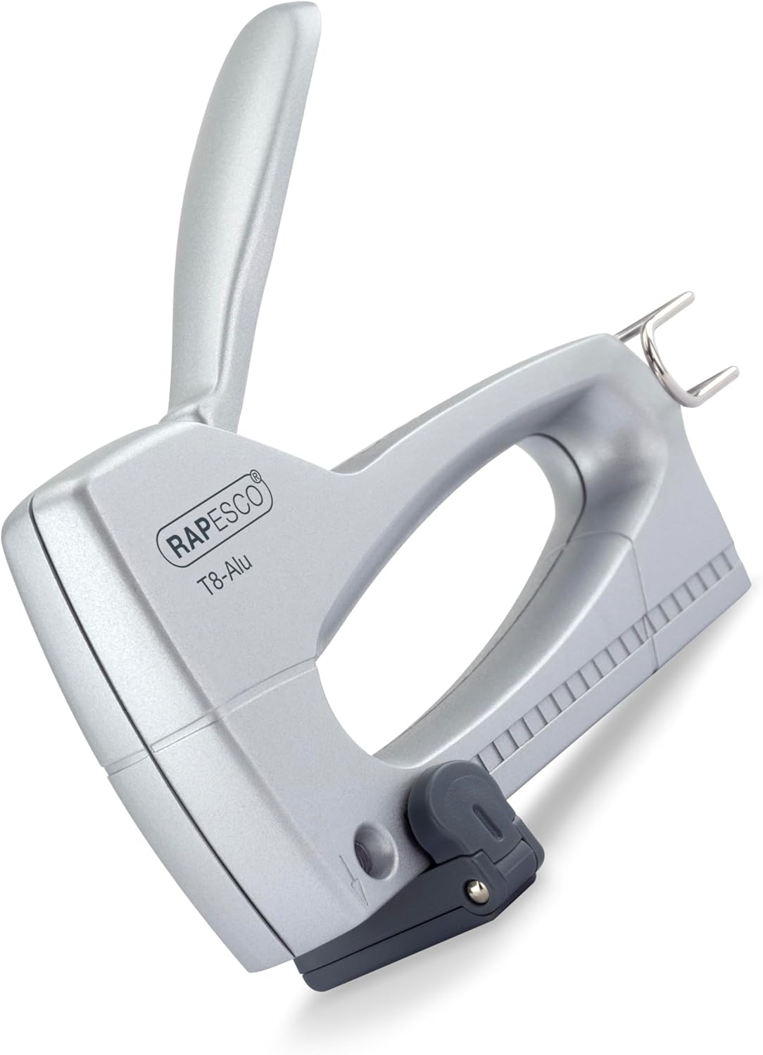 Rapesco 0958 T8-Alu Staple Tacker with 300 13/6mm Staples, Silver