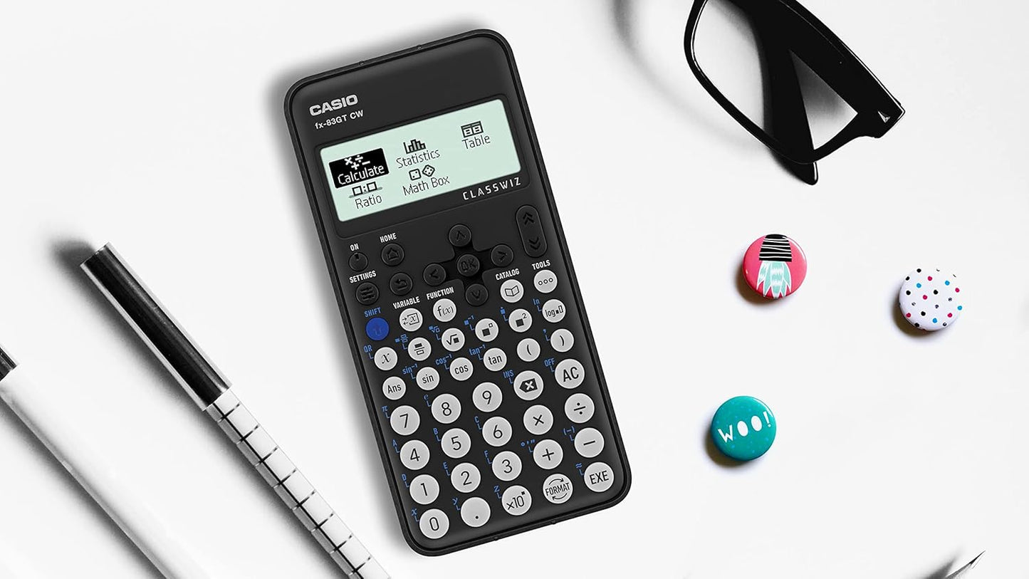 Casio FX-83GTCW Black Scientific Calculator