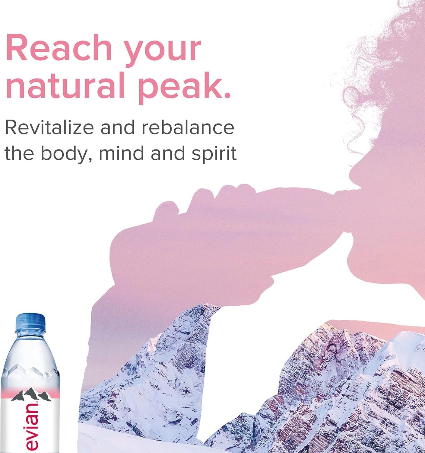 EVIIAN (330 ml (Pack of 24), Natural Mineral Water)
