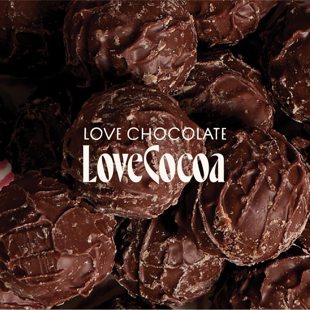 Love Cocoa Signature Chocolate Box - Luxury Gift Box of 21 Chocolates, 11 Assorted Flavours, 250g - Perfect For Birthdays, Anniversaries, Christmas, Easter & Gifts