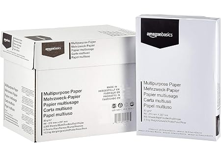 Amazon Basics Multi purpose Printer Paper | 2500 Sheets