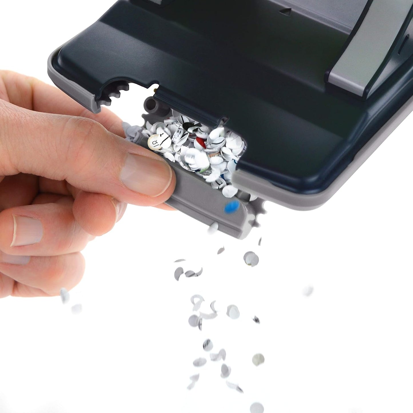 Rapesco 1523 ECO X5-30ps Less Effort 2 Hole Punch, 30 Sheet Capacity, Black