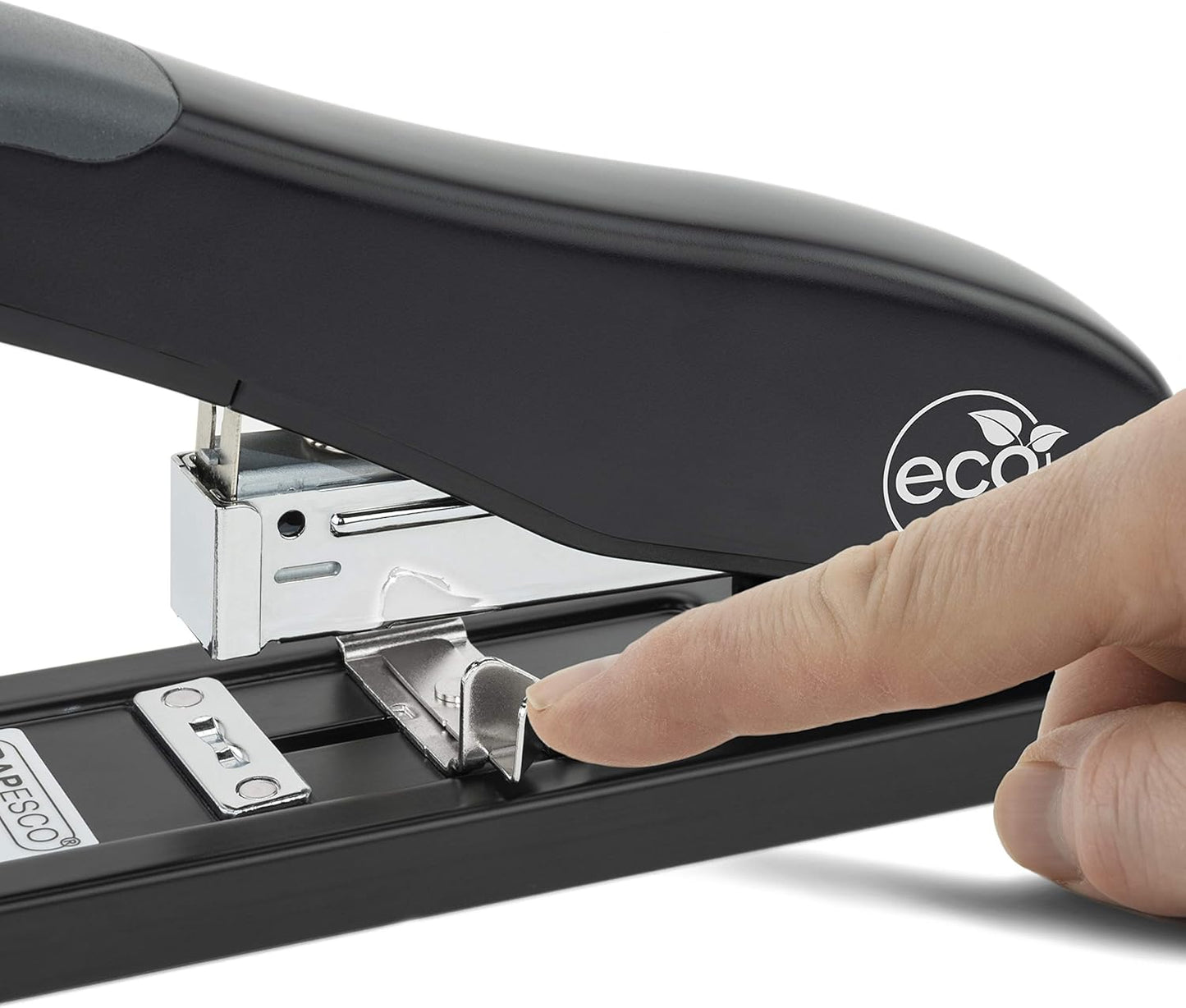 Rapesco 1276 ECO HD-100 Heavy Duty Stapler, 100 Sheet Capacity, Black