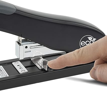 Rapesco 1276 ECO HD-100 Heavy Duty Stapler, 100 Sheet Capacity, Black