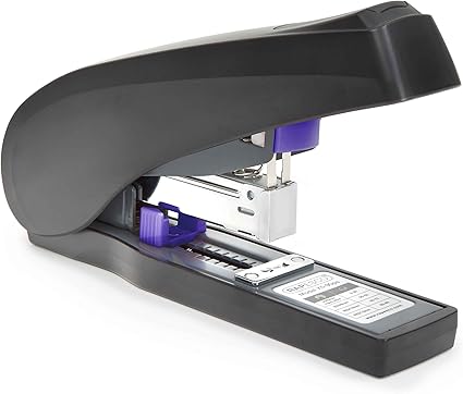 Rapesco 1170 ECO X5-90ps Heavy Duty Less Effort Stapler, 90 Sheet Capacity, Black
