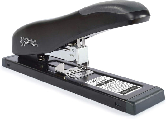 Rapesco 1276 ECO HD-100 Heavy Duty Stapler, 100 Sheet Capacity, Black