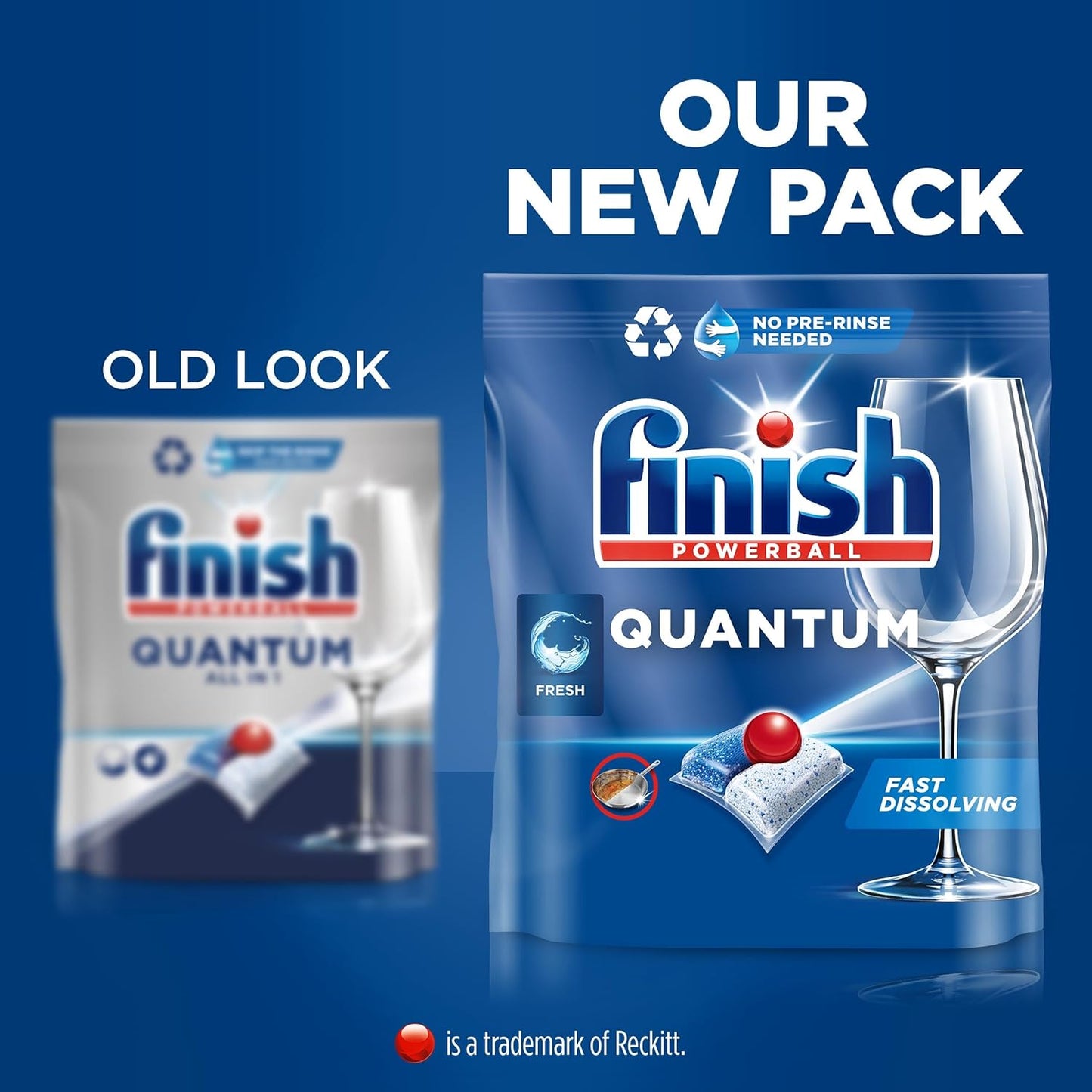 Finish Quantum Infinity Shine Dishwasher Tablets Bulk | Scent : REGULAR | Size : 83 Dishwasher Tabs | For Sparkling Clean,Packaging may vary