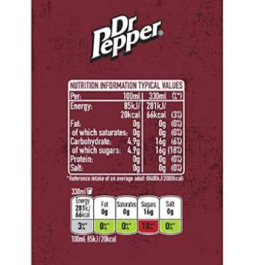 Dr Pepper | 24 x 330ML