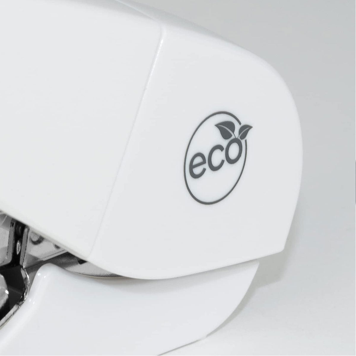 Rapesco 1689 ECO Less Effort Flat Clinch Stapler with 2000 Type 24/6mm Staples, 35 Sheet Capacity, White